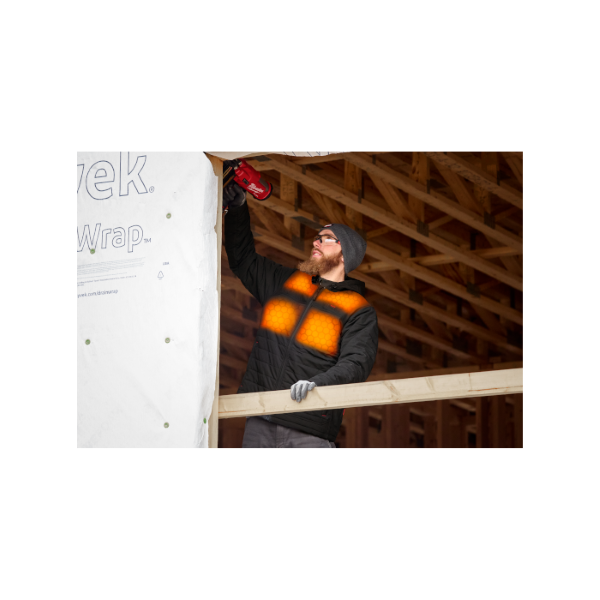 ミルウォーキー　防寒ジャケットM12フード付きヒートジャケット　M12 HPJBL3-0_ APJ